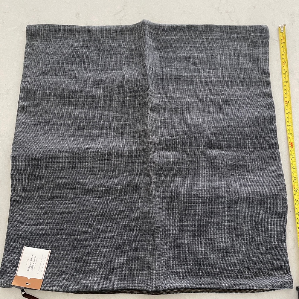 Pottery Barn Belgian linen pillow cover